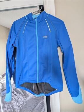 GORE Bike Wear Blue Cycling Jacket